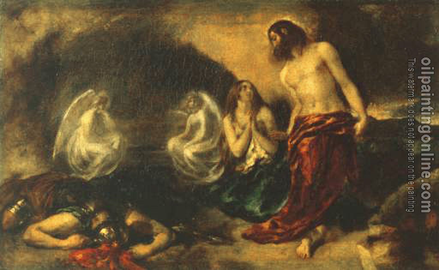 William Etty - Christ Appearing to Mary Magdalene after the Resurrection